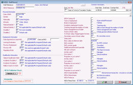 HESA Record from the Staff Screen