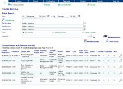 Figure Course Details Browser Screen